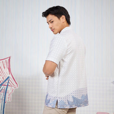 [Raya Collection] ZM Zaskia Mecca - Baromi Kemeja Pria - Jejak Teduh Edisi Huta - Koleksi Ramadhan Series