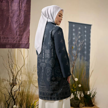 [Raya Collection] ZM Zaskia Mecca - Belani Tunik Wanita - Jejak Teduh Ruma - Koleksi Ramadhan Series