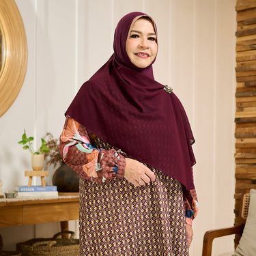 [New Collection] ZM Zaskia Mecca - Myki Gamis - Monogram Rupa | Ramadhan Series