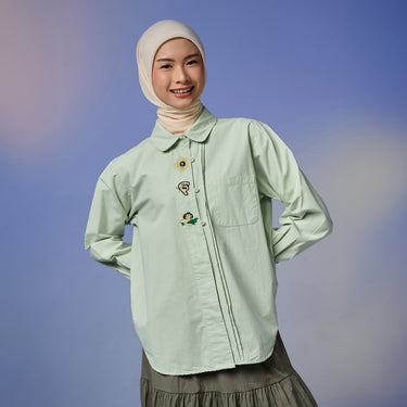 [New Collection] ZM Zaskia Mecca - Drevea Blouse Kemeja Wanita