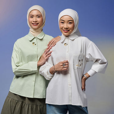 [New Collection] ZM Zaskia Mecca - Drexie Blouse Kemeja Wanita Daily