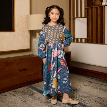 [New Collection] ZM Zaskia Mecca - Micy Gamis Anak - Monogram Rupa | Ramadhan Series