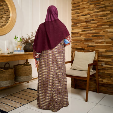 [New Collection] ZM Zaskia Mecca - Myki Gamis - Monogram Rupa | Ramadhan Series