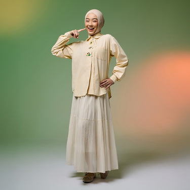 [New Collection] ZM Zaskia Mecca - Drevea Blouse Kemeja Wanita