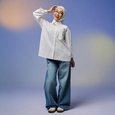 [New Collection] ZM Zaskia Mecca - Drexie Blouse Kemeja Wanita Daily