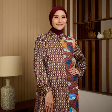 [New Collection] ZM Zaskia Mecca - Mavie Gamis - Monogram Rupa | Ramadhan Series