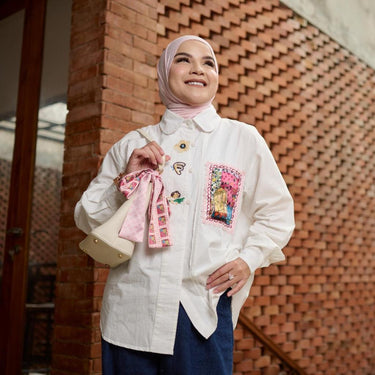 [New Arrivals] ZM Zaskia Mecca - Taut Blouse | Kemeja Wanita Daily | Edisi Berbicara Tanpa Suara