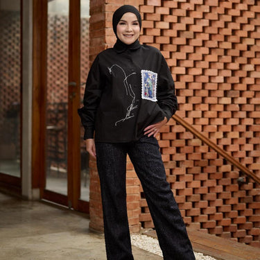 [New Arrivals] ZM Zaskia Mecca - Ruang Blouse | Kemeja Wanita Daily | Edisi Berbicara Tanpa Suara